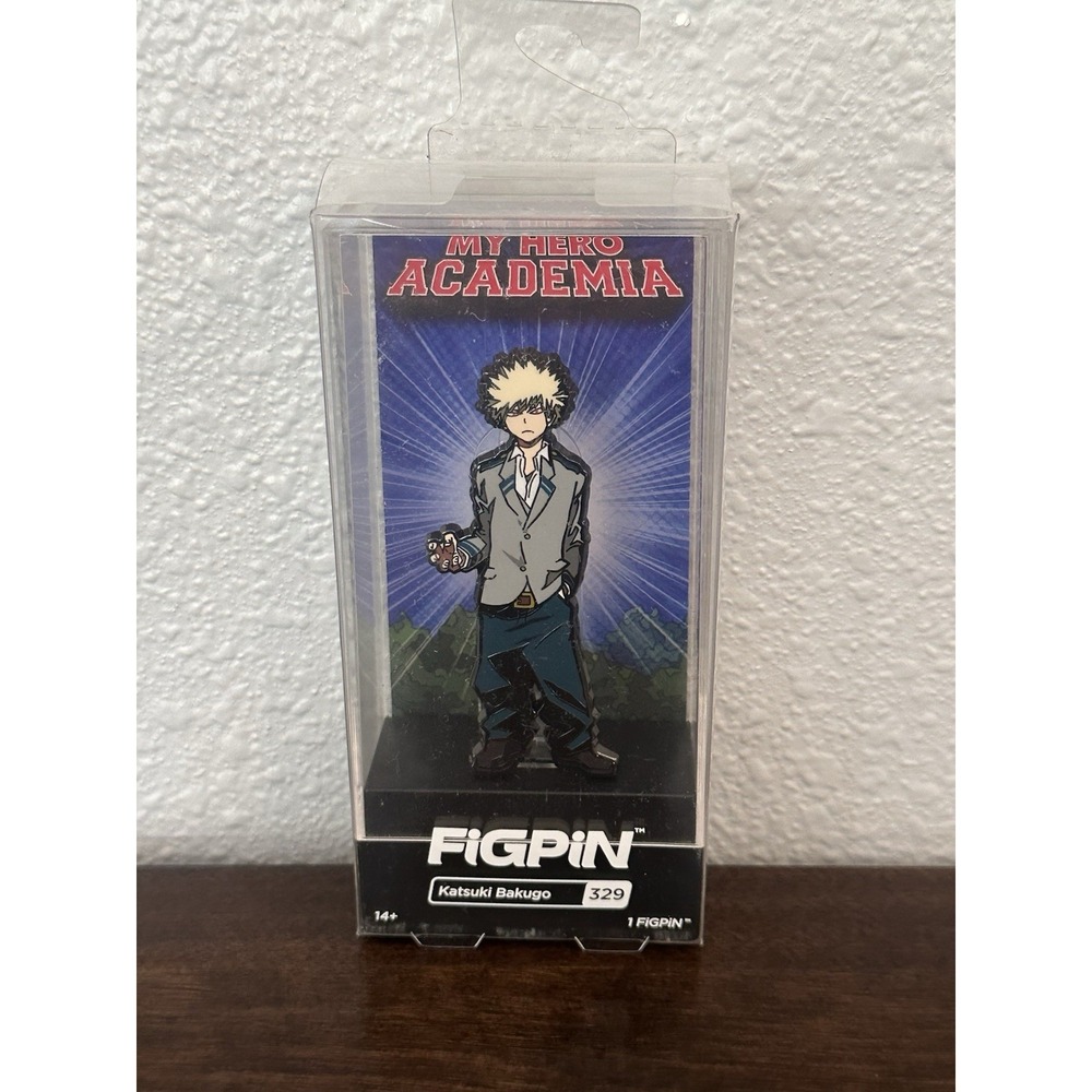 FiGPiN My Hero Academia Katsuki Bakugo #329 School Uniform Brand New Enamel Pin